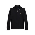 Big Boys Cotton Interlock Quarter Zip Pullover