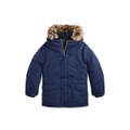 Big Boys Artificial fur Trim Down Parka Jacket