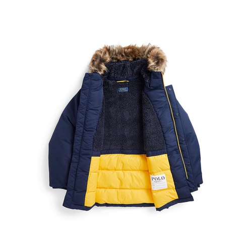 폴로 랄프로렌 Big Boys Artificial fur Trim Down Parka Jacket