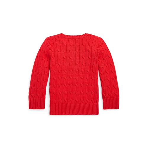 폴로 랄프로렌 Toddler and Little Boys Cable Knit Cotton Sweater