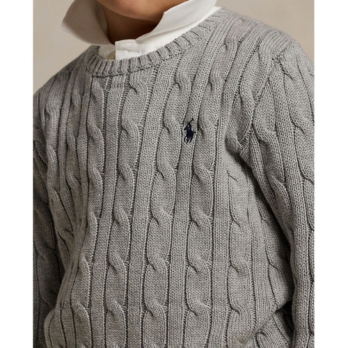 폴로 랄프로렌 Toddler and Little Boys Cable Knit Cotton Sweater