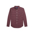 Big Boys Gingham Cotton Poplin Shirt