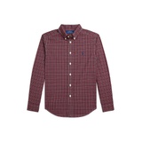 Big Boys Gingham Cotton Poplin Shirt