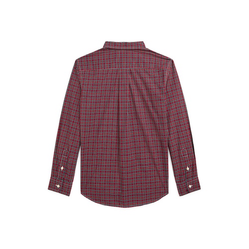 폴로 랄프로렌 Big Boys Gingham Cotton Poplin Shirt