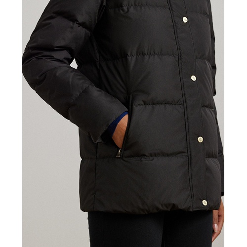 폴로 랄프로렌 Womens Faux Fur Hooded Puffer Coat