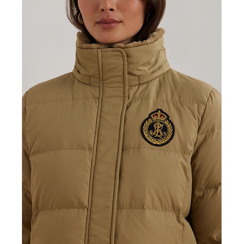 폴로 랄프로렌 Womens Hooded Crest Puffer Coat