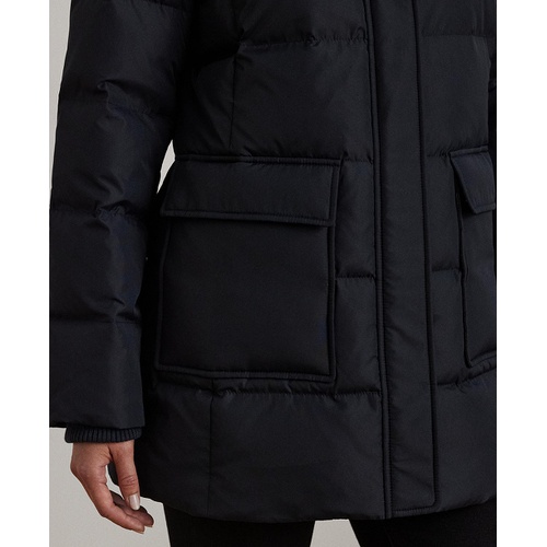 폴로 랄프로렌 Womens Hooded Crest Puffer Coat