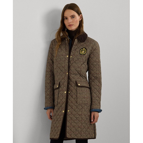 폴로 랄프로렌 Womens Collared Quilted Coat