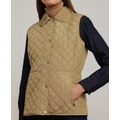 Womens Quilted Logo Vest