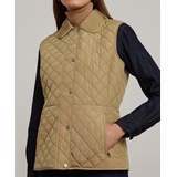 Womens Quilted Logo Vest