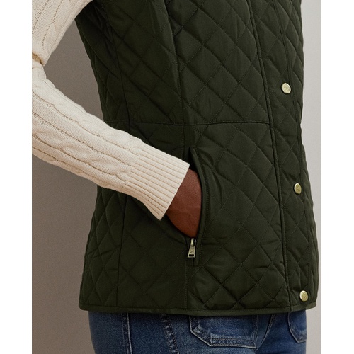 폴로 랄프로렌 Womens Quilted Logo Vest