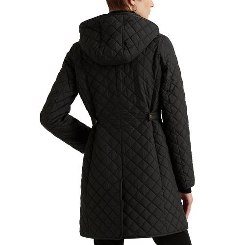 폴로 랄프로렌 Womens Hooded Quilted Coat