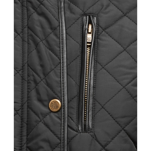 폴로 랄프로렌 Womens Hooded Quilted Coat