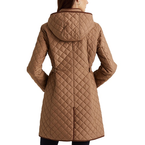 폴로 랄프로렌 Womens Hooded Quilted Coat