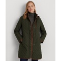 Womens Hooded Quilted Coat