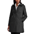 Womens Hooded A Line Raincoat