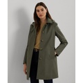 Womens Hooded A Line Raincoat