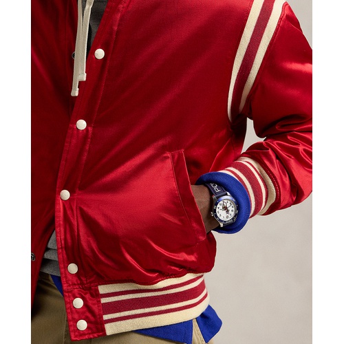 폴로 랄프로렌 Mens Polo Ball Satin Rally Jacket