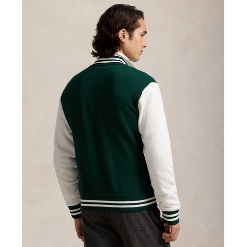 폴로 랄프로렌 Mens Fleece Letterman Jacket