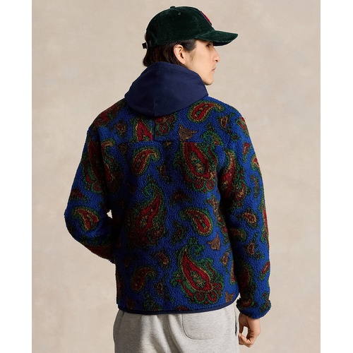 폴로 랄프로렌 Mens Paisley Pile Fleece Jacket