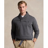 Mens Luxury Jersey Shawl Collar Pullover