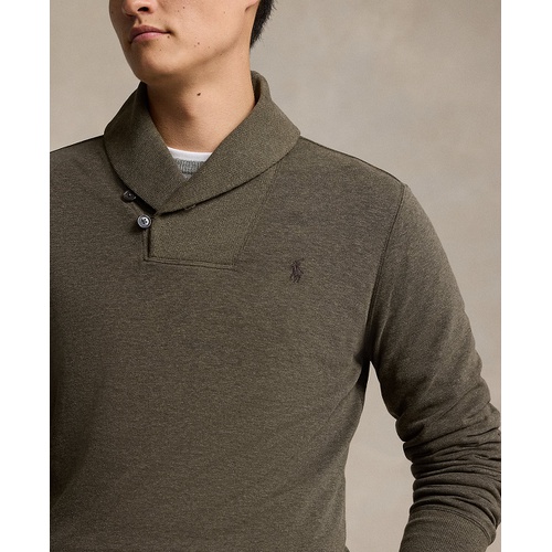 폴로 랄프로렌 Mens Luxury Jersey Shawl Collar Pullover