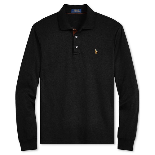 폴로 랄프로렌 Mens Classic Fit Long Sleeve Soft Cotton Polo Shirt