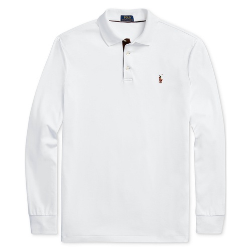 폴로 랄프로렌 Mens Classic Fit Long Sleeve Soft Cotton Polo Shirt