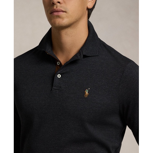 폴로 랄프로렌 Mens Classic Fit Long Sleeve Soft Cotton Polo Shirt