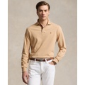 Mens Classic Fit Long Sleeve Soft Cotton Polo Shirt