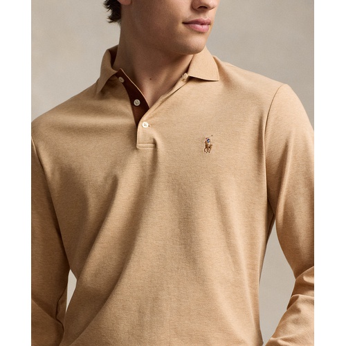 폴로 랄프로렌 Mens Classic Fit Long Sleeve Soft Cotton Polo Shirt