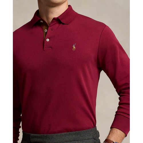 폴로 랄프로렌 Mens Classic Fit Long Sleeve Soft Cotton Polo Shirt