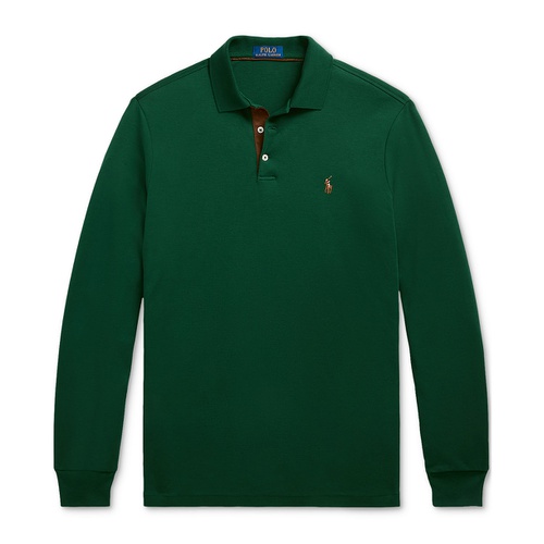 폴로 랄프로렌 Mens Classic Fit Long Sleeve Soft Cotton Polo Shirt