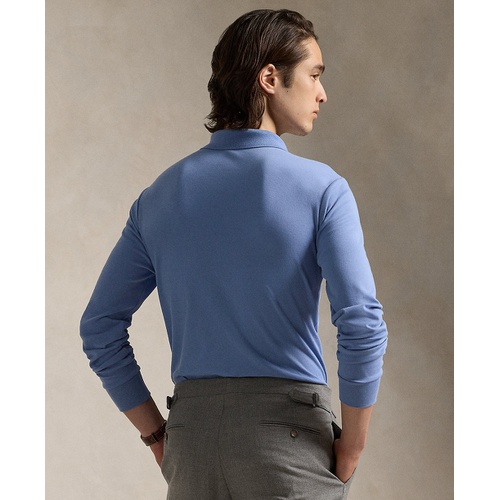 폴로 랄프로렌 Mens Classic Fit Long Sleeve Soft Cotton Polo Shirt