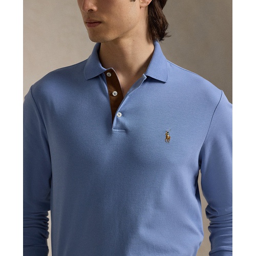 폴로 랄프로렌 Mens Classic Fit Long Sleeve Soft Cotton Polo Shirt