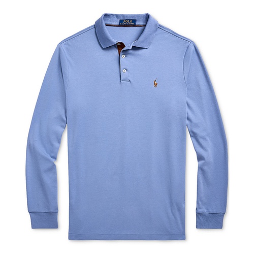 폴로 랄프로렌 Mens Classic Fit Long Sleeve Soft Cotton Polo Shirt