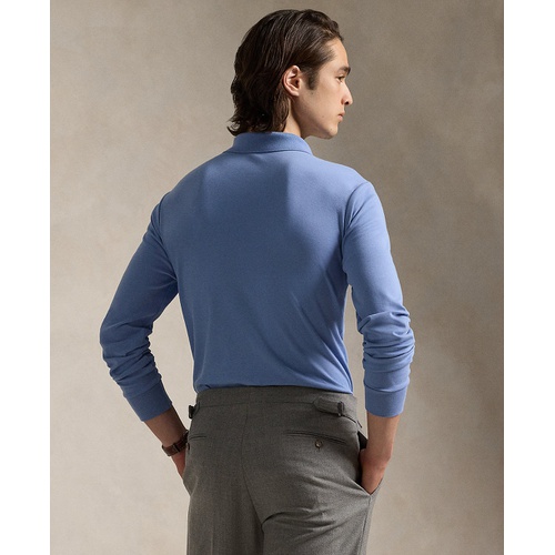 폴로 랄프로렌 Mens Classic Fit Long Sleeve Soft Cotton Polo Shirt