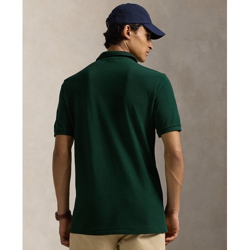 폴로 랄프로렌 Mens Classic Fit Logo Patch Mesh Polo Shirt