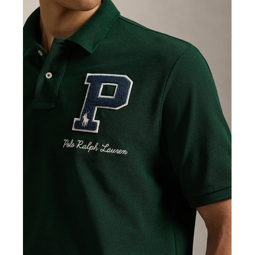 폴로 랄프로렌 Mens Classic Fit Logo Patch Mesh Polo Shirt