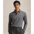 Mens Custom Slim Fit Herringbone Polo Shirt