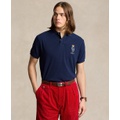 Mens Polo Bear Mesh Polo Shirt