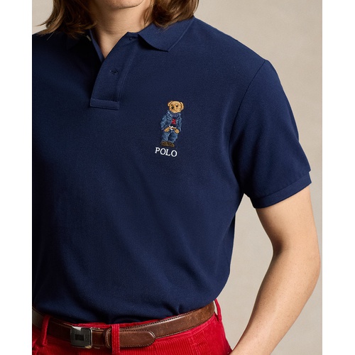 폴로 랄프로렌 Mens Polo Bear Mesh Polo Shirt