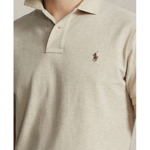 폴로 랄프로렌 Mens Cotton Custom Slim Fit Mesh Polo Shirt