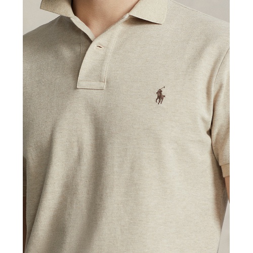 폴로 랄프로렌 Mens Cotton Custom Slim Fit Mesh Polo Shirt