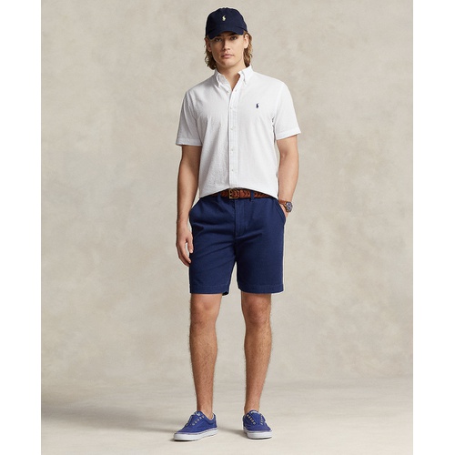 폴로 랄프로렌 Mens RL Prepster Classic Fit Seersucker Shirt