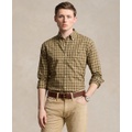 Mens Classic Fit Plaid Twill Shirt