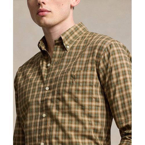 폴로 랄프로렌 Mens Classic Fit Plaid Twill Shirt