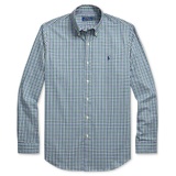 Mens Classic Fit Plaid Twill Shirt