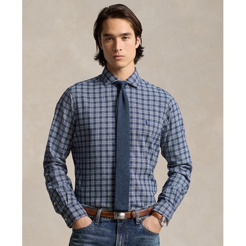 폴로 랄프로렌 Mens Classic Fit Plaid Twill Shirt