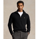 Mens Estate Rib Cotton Quarter Zip Pullover